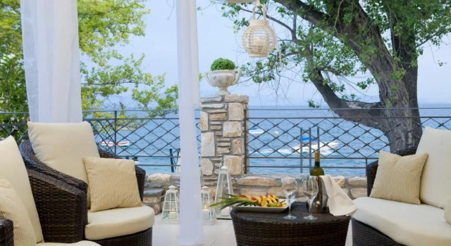 Люкс c 1 комнатой с видом на море Hotel Minelska Resort