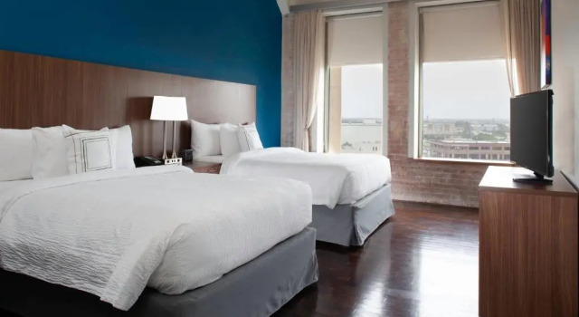 Двухместная студия TownePlace Suites by Marriott Dallas Downtown