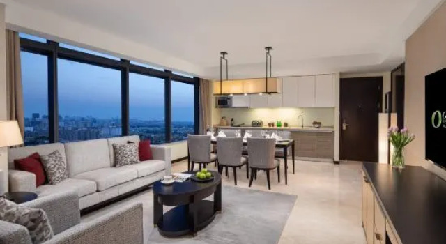 Люкс Executive Oakwood Residence Hangzhou(West Lake District Huanglong Sports Center ）
