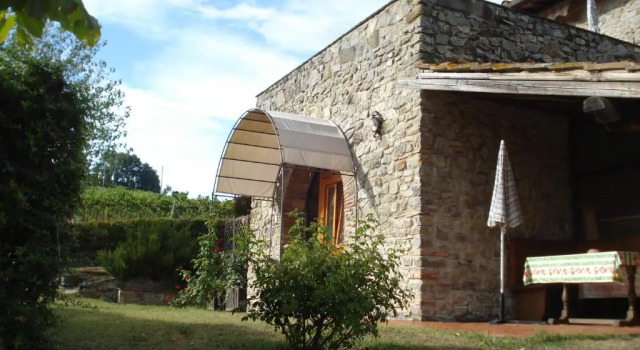 Студия с красивым видом из окна Villa Buonasera Agriturismo