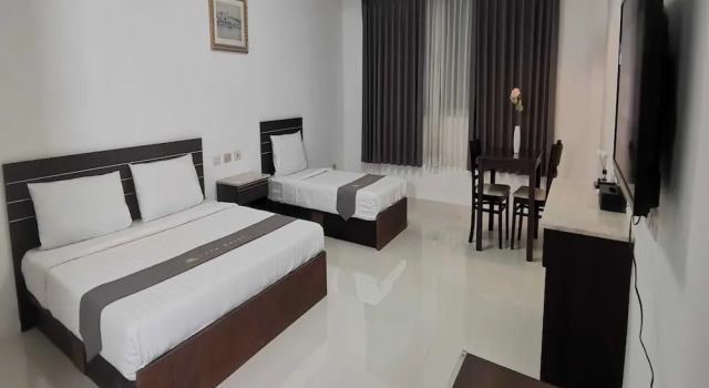 Luksusowy trzyosobowy pokój Townhouse Oak Vera Hotel Near Clark International Airport