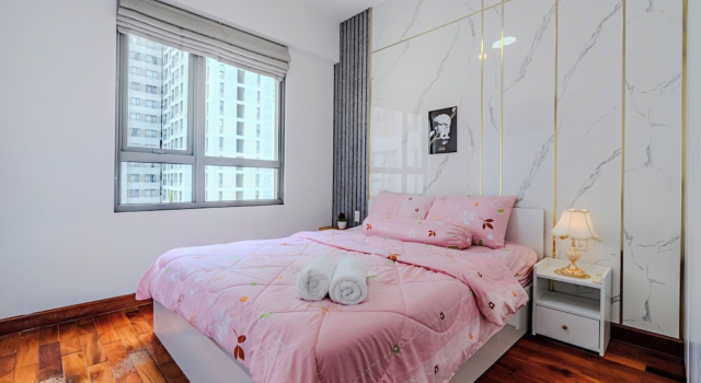 Апартаменты Deluxe с 2 комнатами с балконом и с видом на город MASTERI Premier Residence