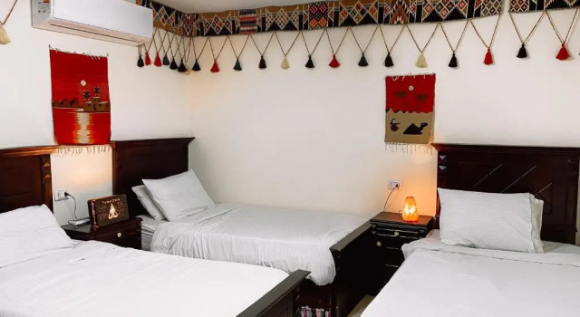 Трёхместный номер Deluxe Atlantis Pyramids Inn