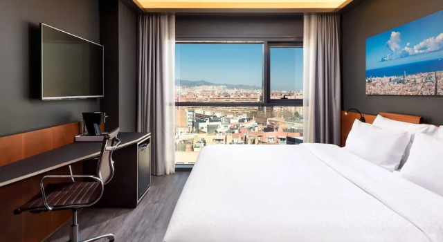 Двухместный номер Premium Four Points by Sheraton Barcelona Diagonal