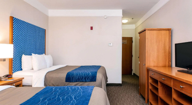 Четырёхместный номер Standard Spark by Hilton Savannah Airport