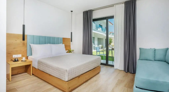Двухместный номер Standard с видом на бассейн Summer Sea Villa Athina - Fourka Beach Halkidiki