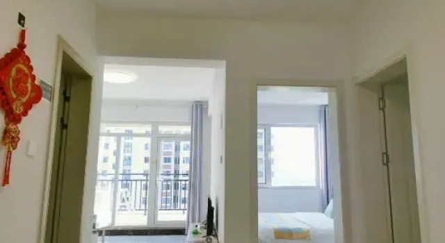 Люкс Comfort с 2 комнатами Yuezhi Sea Homestay