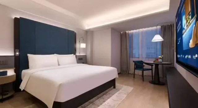 Люкс Manxin Hotel Anshan Railway Station Vientiane Center