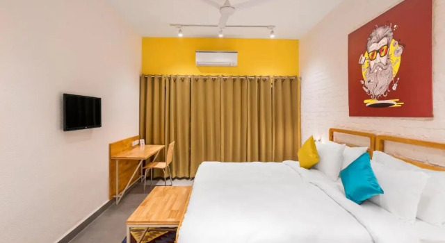 Номер Deluxe Bedzzz Varanasi by Leisure Hotels, 1 Km from Dashwasamedh Ghat