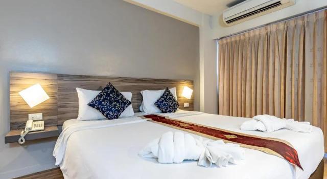 Двухместный номер Deluxe с видом на город Отель Eastiny Inn