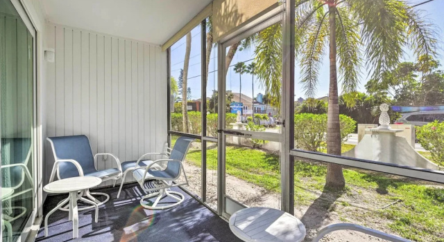 Апартаменты с 2 комнатами Walk to Beach: Condo w/ Pool & Patio In Sarasota!