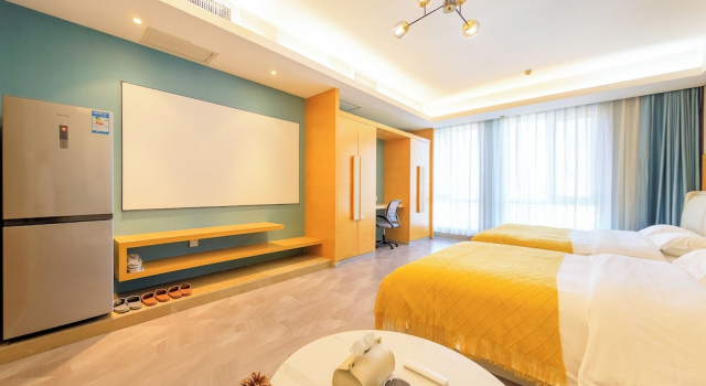 Двухместный номер Comfort с видом на город Beijing Yichao Serviced Apartment