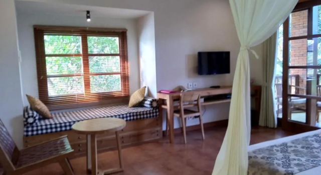 Номер Deluxe Ubud Lestari Bungalows