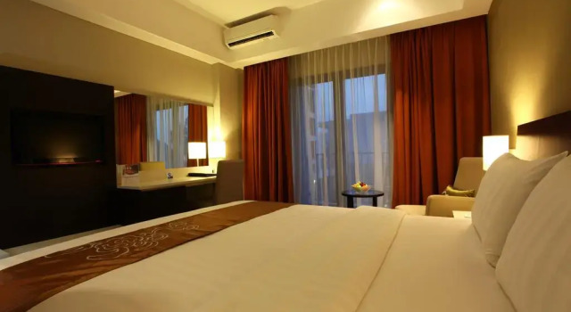 Двухместный номер Deluxe с балконом и с красивым видом из окна Soll Marina Hotel & Conference Center Bangka