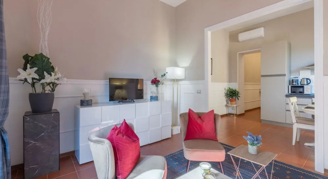 Апартаменты Superior с 2 комнатами с видом на город Charming 2 bedroom in Florence