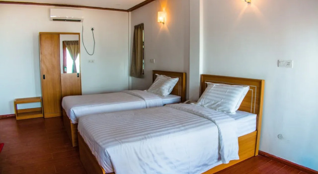 Номер Deluxe рядом с пляжем Ngapali Paradise Hotel