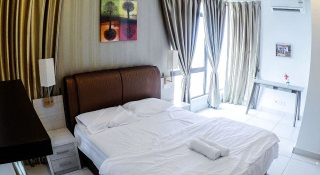 Номер Standard с 3 комнатами 1Tebrau Southkey Midvelly By Affinity Johor Bahru