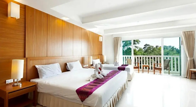 Номер Family с балконом Rawai Princess Hotel