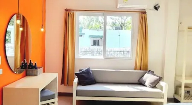 Номер Luxury с балконом и с видом на сад Blue Mango Hotel