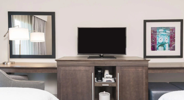 Четырёхместный номер Premium Hampton Inn & Suites by Hilton Chicago Schaumburg IL
