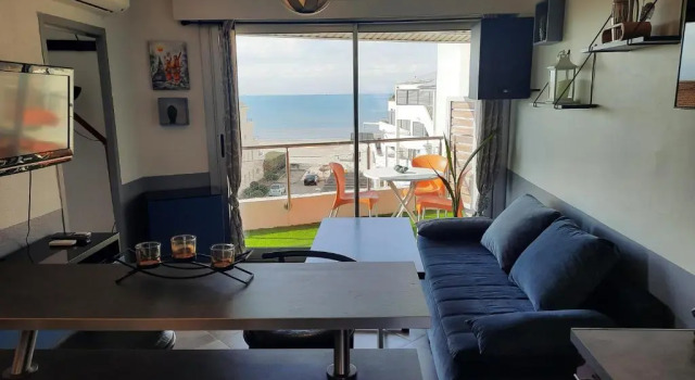 Résidence Château Leenhardt - Appartement T2 Face à la Mer, Book Apartment Le Grau-du-Roi Camargue
