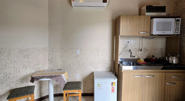Апартаменты Superior с балконом и с видом на город Residencial Borges Canela