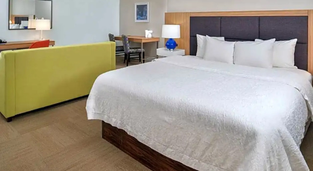 Двухместный люкс c 1 комнатой Hampton Inn Raleigh Clayton I-40 Garner