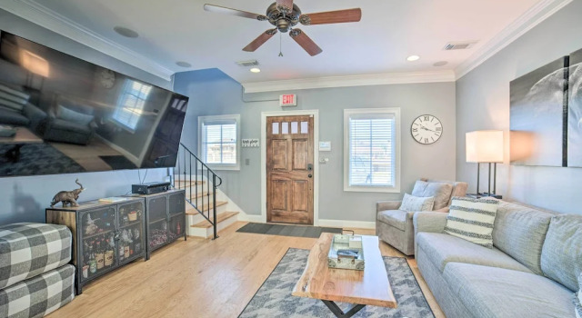 Апартаменты Modern Retreat ~ 1/2 Mi to Bryant-denny Stadium