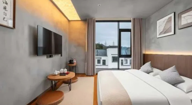Семейный люкс с красивым видом из окна Motian Quiet Residence, Xidi Village, Yixian County, Huangshan City, Anhui Province, China