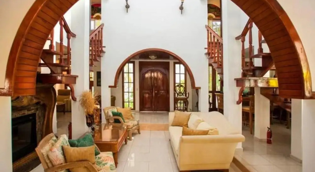 Sosua Vacation Villa In Town Walled and Private With Pool