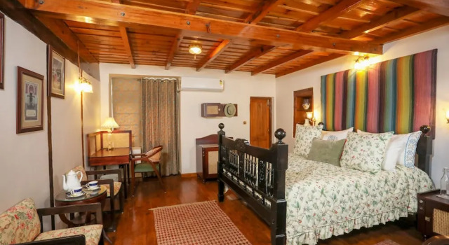 Номер Deluxe Two Chimneys, Gethia, Nainital