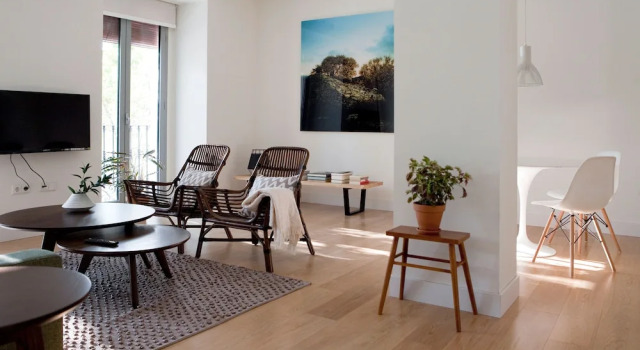 Апартаменты с 2 комнатами с балконом 60 Balconies Art