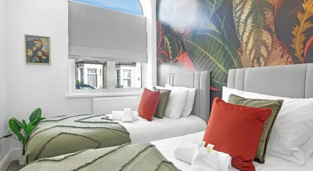 Апартаменты Stadium View Family & Group 3-bed Retreat