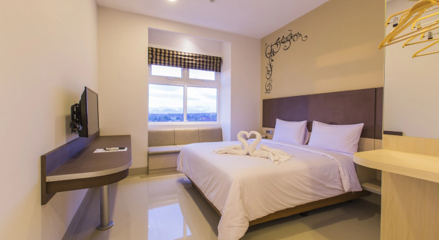 Deluxe chambre Sparks Odeon Sukabumi, ARTOTEL Curated