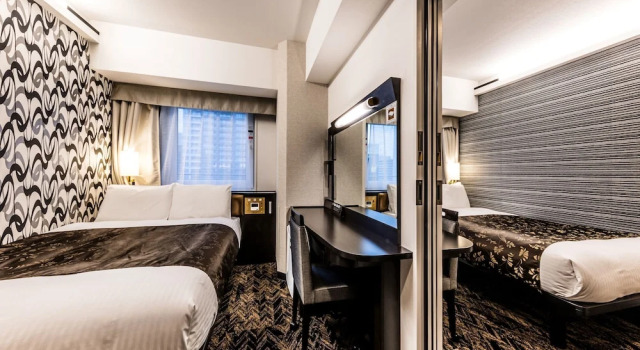 Двухместный номер Standard APA Hotel & Resort Osaka Umeda Eki Tower