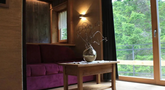 Люкс с видом на горы Albergo Chalet Lago Antorno