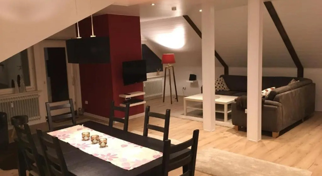 Апартаменты Linas Ferienwohnungen - zwei moderne FeWos mit Sauna im Haus und fantastischem Ausblick