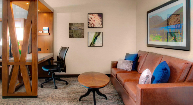 Четырёхместный люкс SpringHill Suites by Marriott Bozeman