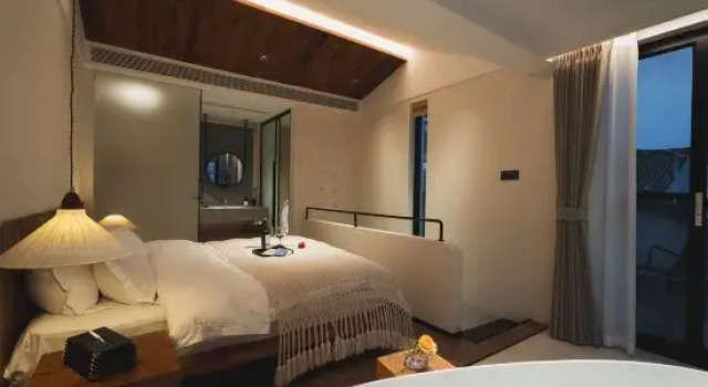 Люкс с видом на внутренний двор XIAO SHAN HAN Homestay