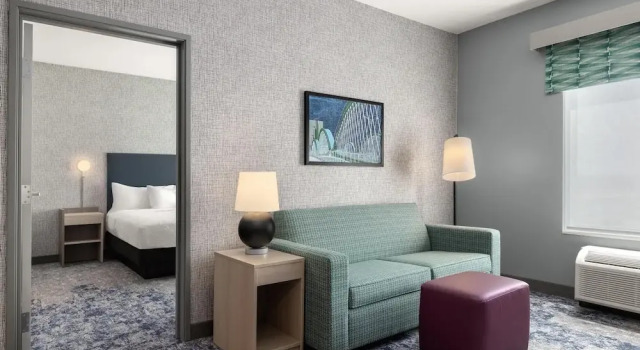 Люкс c 1 комнатой Home2 Suites By Hilton Fort Worth Lake Worth
