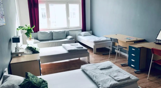 Кровать в общем номере (мужской номер) Chilli Hostel