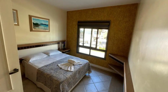 Апартаменты c 1 комнатой с балконом Golfinhos Apart Hotel