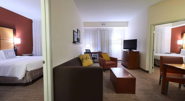 Люкс с 2 комнатами Residence Inn Lafayette Airport