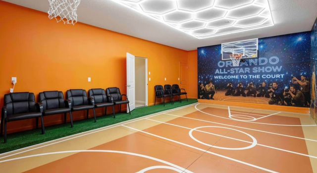 NBA Dream Mansion 15BR Luxury Villa w Pool, Varaa Villa Kissimmee Kissimmee