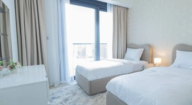 Mh- Act - Burj View 3bhk-ref4001, Забронировать Апартаменты/квартира Даунтаун Дубай , рядом с Дубайский аквариум