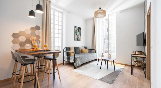 Апартаменты Luxury Les Petits Pavillons Appartements Standing 1 chambre 4 pers Clim Vieux-Port