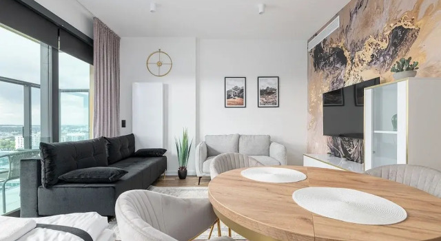 Семейная студия с видом на город RentPlanet - Apartament Prosta