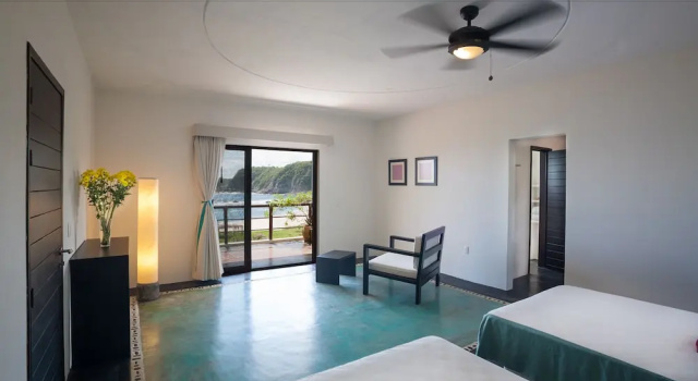 Camera quadrupla Superior con balcone Manta Raya Hotel - right on the beach