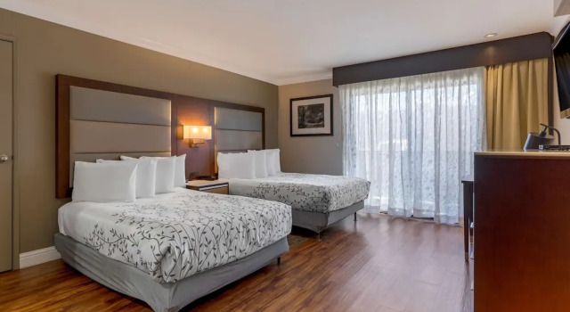 Четырёхместный номер Standard с балконом Best Western Plus Forest Park Inn