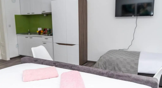 Modern studio for 3 people in the Heart of the City Center